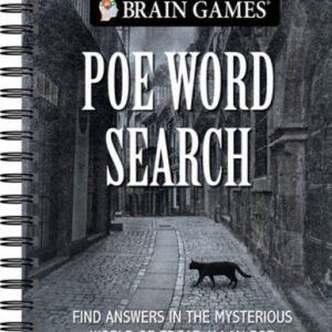 Brain Games - Poe Word Search: Find Answers in the Mysterious World of Ed - GOOD