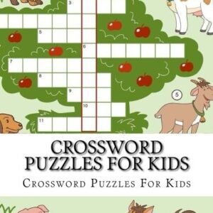 CROSSWORD PUZZLES FOR KIDS: LARGE PRINT BIG BOOK OF **BRAND NEW**
