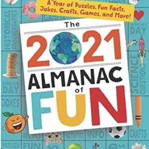 The 2021 Almanac of Fun: A Year of Puzzles, Fun Facts, Jokes, - Paperback - Good