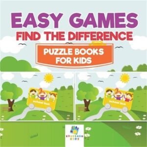 Easy Games Find the Difference Puzzle Books for Kids (Paperback or Softback)