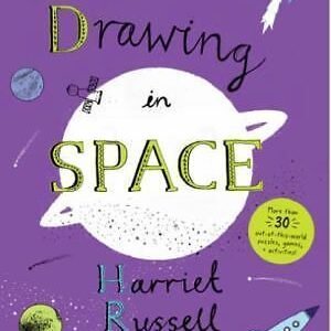 Drawing in Space: (fun activity book for ages 6-9, over 30 puzzles, games, maze