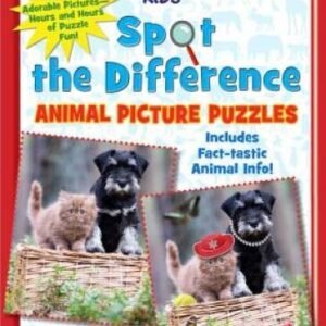 Spot the Difference Animal Picture Puzzles (A TIME for Kids Book): 200 Ad - GOOD