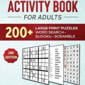 Puzzle Pals Bryce Ross Activity Book For Adults (Paperback)