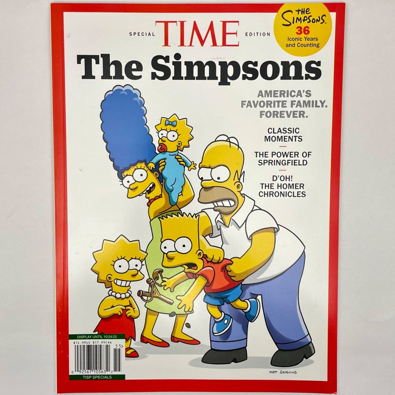 Books – The Simpsons – Special TIME Edition – 36 Iconic Years