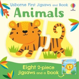 Usborne First Jigsaws and Book: Animals [With Puzzle] Paperback
