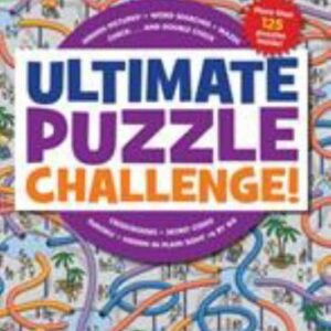 Ultimate Puzzle Challenge!: 125+ Brain Games for Kids, Mazes, Brain Teasers, Wor