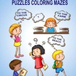 I'm Going On Holiday: Puzzles Coloring Mazes Kids Activity Book Ages 5 - 8
