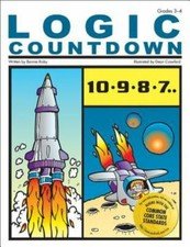 Logic Countdown, Grades 3-4 - Paperback By Bonnie Risby - GOOD