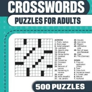 Visupuzzle Books Crosswords Puzzles for Adults (Paperback)