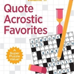 Quote Acrostic Favorites: Features 50 Rewarding Puzzles (Paperback or Softback)