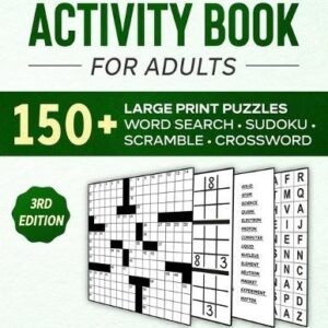 Puzzle Pals Bryce Ross Activity Book for Adults (Paperback)