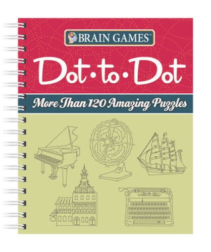 Brain Games Dot to Dot – Spiral-bound – VERY GOOD