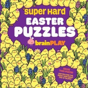 Super Hard Easter Puzzles Brainplay Paperback by Highlights Press