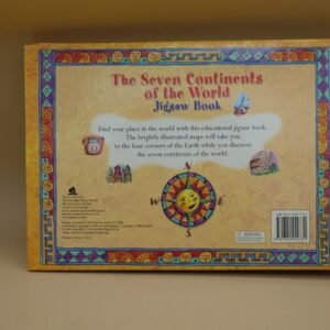 The Seven Continents of the World Jigsaw Book with Six 48 Piece Puzzles