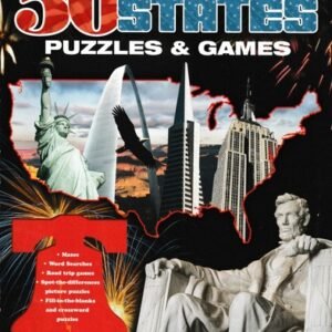 50 STATES: Puzzles and Games, by Matthew Rossetti NEW!