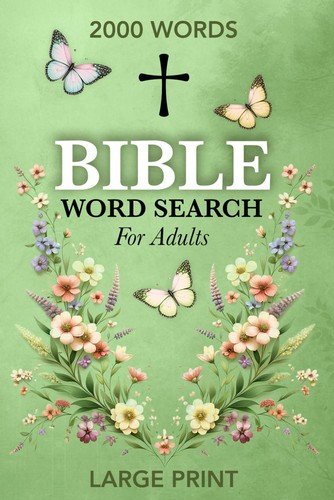 Bible Word Search Large Print: Inspiring Christian Wordfind Puzzles for…