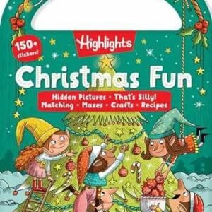 Christmas Fun: Christmas Book for Kids with Over 150 - Paperback - Good