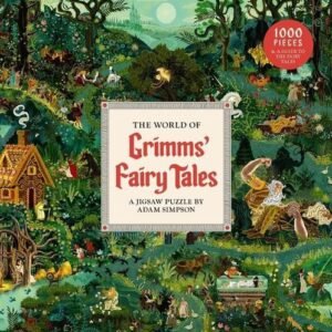 The World of Grimms' Fairy Tales: A 1000-piece jigsaw puzzle by Adam Simpson by
