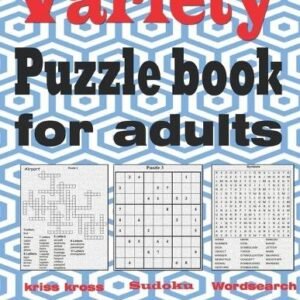 Zoubir King Variety puzzle book for adults (Paperback)