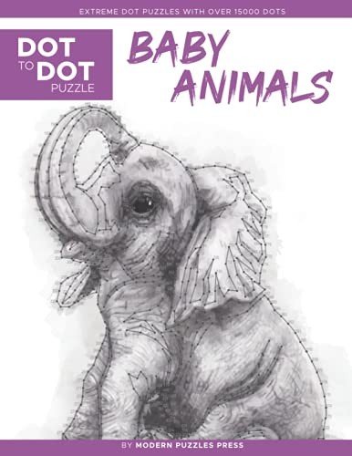 Baby Animals – Dot to Dot Puzzle (Extreme Dot Puzzles with over 15000 dots):