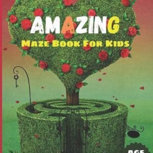 Amazing mazes book: mazes book for kids age 4-8 by James Clon Paperback Book