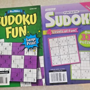 Kappa Sudoku & Take A Break Funtastic Sudoku -Current Dec Issues- Lot of 2 Books