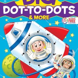 School Zone - Big Dot-to-Dots & More Workbook - 320 Pages, Ages 4 to 6, Pres...