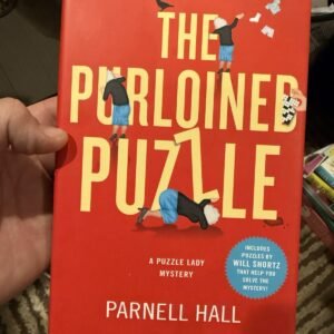 📖 The Purloined Puzzle : A Puzzle Lady Mystery Hardcover Parnell Hall 🆕