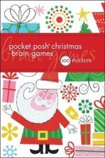 Pocket Posh Christmas Brain Games: 100 Puzzle- 9780740799617, paperback, Society