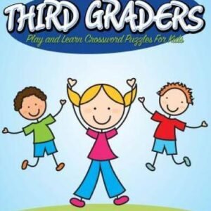 Books For Third Graders: Play and Learn Crossword Puzzles For Kids - VERY GOOD
