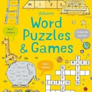 Word Puzzles and Games: Crosswords, - Paperback, by Clarke Phillip - Good