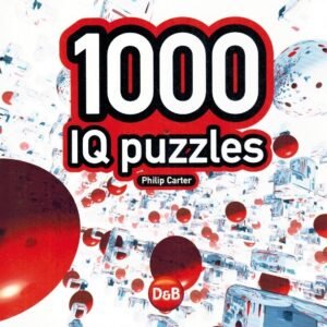 1000 IQ PUZZLES by Carter, Philip & Ken Russell 2008 Softcover