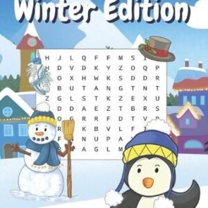 Happy Lion Publisher Word Search Book For 8 Years Old Winter Edition (Paperback)