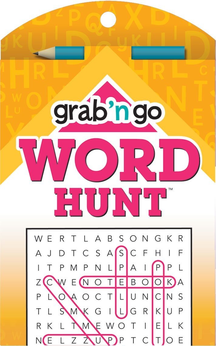 Grab ‘n Go Puzzles Word Hunt: Cherry-saffron Edition