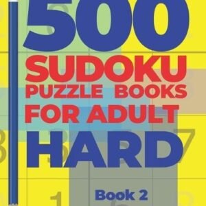 Panda Puzzle Bo 500 Sudoku Puzzle Books For Adults Hard (Paperback) (UK IMPORT)