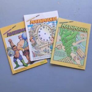 Mathmania Set of 3  Puzzle Books by Highlights for Children's Homeschooling