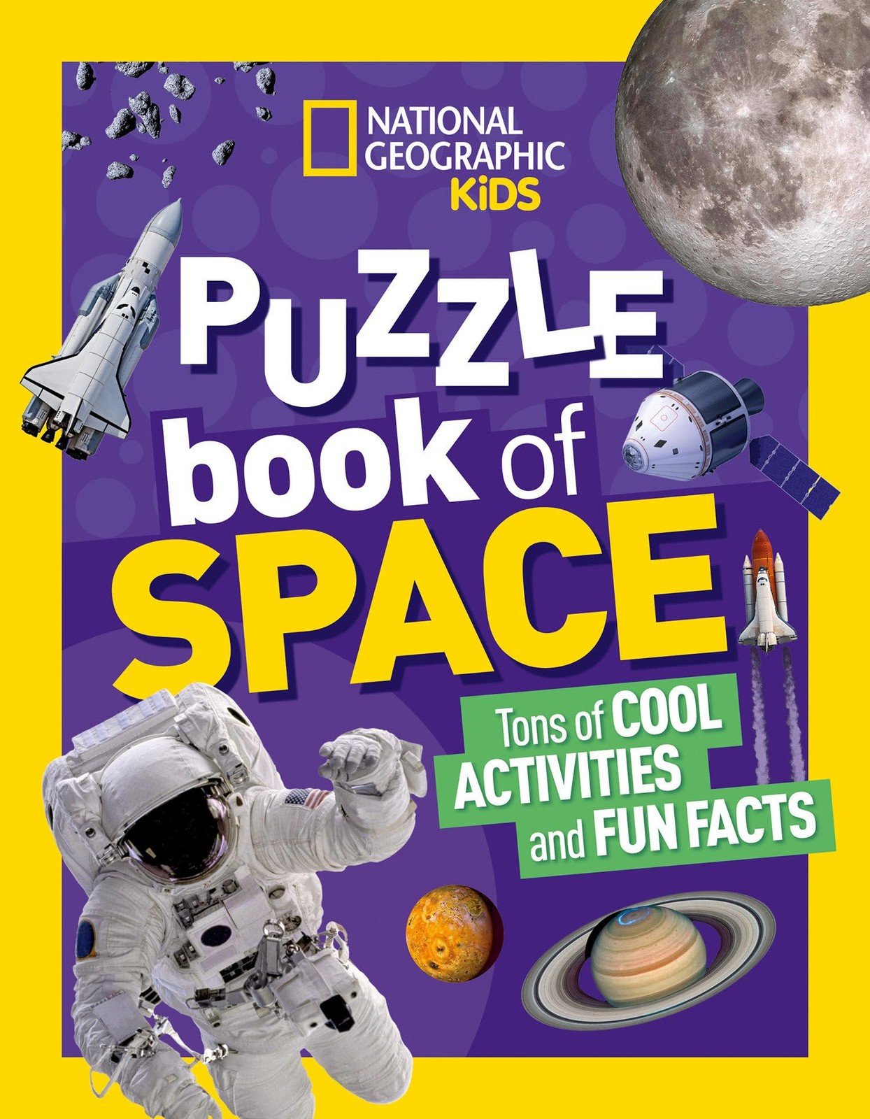 National Geographic Kids Puzzle Book: Space (NGK Puzzle Books) – paperback K…