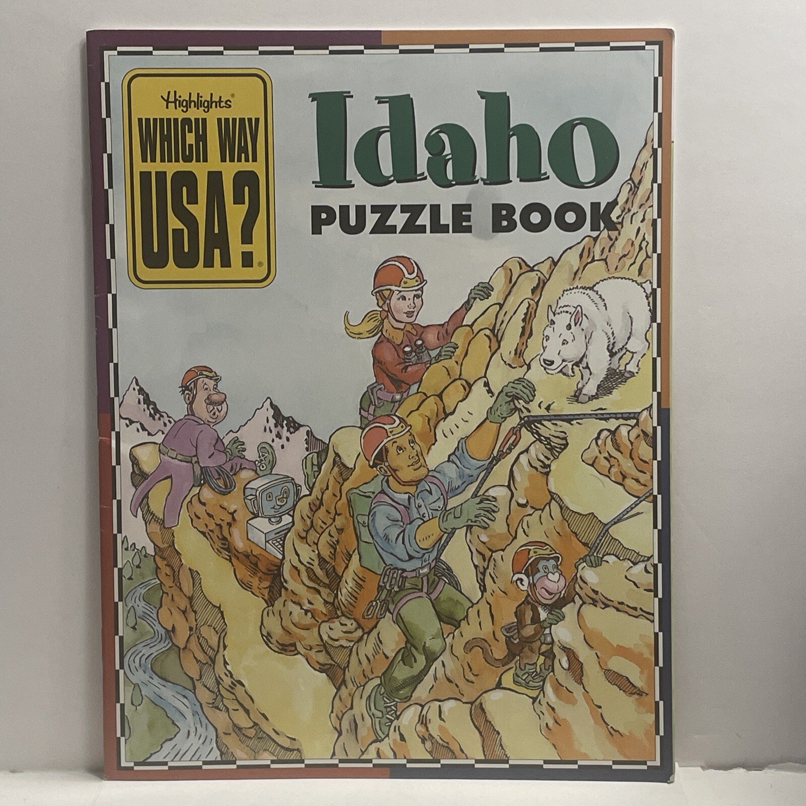WHICH WAY USA Idaho Puzzle Book Highlights UNUSED