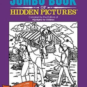 THE FOURTH JUMBO BOOK OF HIDDEN PICTURES By Highlights For Children *Excellent*