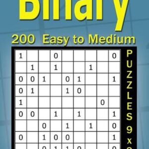 Binary puzzle books for Adults: 200 Easy to Medium Puzzles 9x9 (Volume 1) by Ale