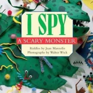 I Spy a Scary Monster (Scholastic Reader, - Paperback, by Marzollo Jean - Good