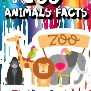 Zoo Animals Facts Coloring Book for Kids: Learn Fun Facts and coloring 56 illust