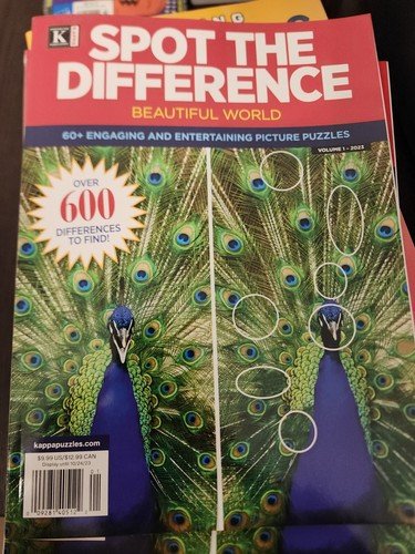 Spot the Difference by Kappa  2023  can you find the 600 Differences