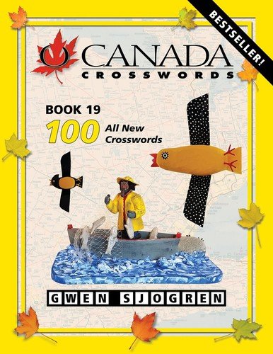 O Canada Crosswords Book 19 – paperback Sjogren, Gwen