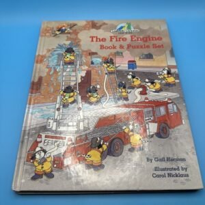 The Fire Engine - Gail Herman (Hardcover, 1988) Learning Ladders Series W Puzzle