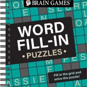 Brain Games - Word Fill-In Puzzles (Spiral Bound, Comb or Coil)