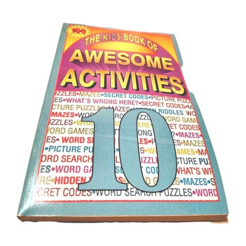 Activity Books, 8 Years And Up. Games And Puzzles. Travel And Hospital Waits.