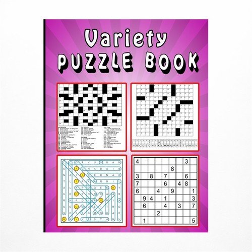 Variety Puzzle book: Large print Puzzle book! Soduko, word search, CodeWord a…