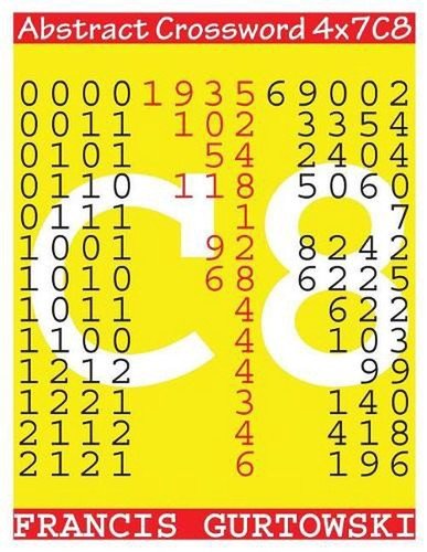 Abstract Crossword 4x7C8 by Francis Gurtowski (English) Paperback Book