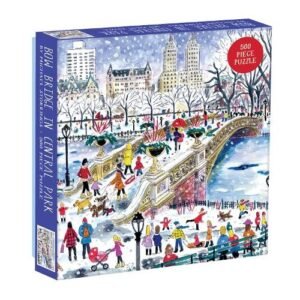 Michael Storrings Bow Bridge In Central Park 500 Piece Puzzle (Board Game)